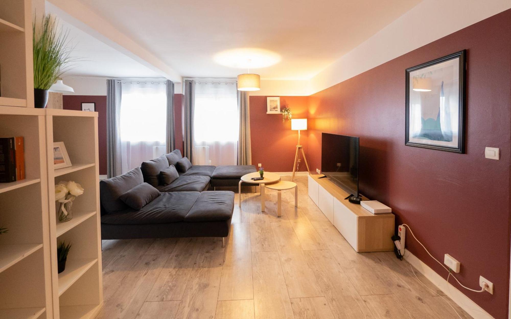 Апартаменти Le Grandiose - Gare - Parking - 6 Personnes - Reve Au Mans Ле-Ман Екстер'єр фото